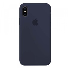 Чохол Silicone Case Full для iPhone XS Max midnight blue
