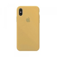 Чохол Silicone Case Full для iPhone XS Max Gold