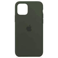 Чохол Silicone Case Full для iPhone 11 Pro dark olive