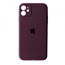 Чохол Silicone Case Full Camera для iPhone 12 plum