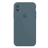 Чохол Silicone Case Full для iPhone X/XS milk ash