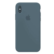 Чохол Silicone Case Full для iPhone X/XS milk ash