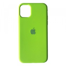 Чохол Silicone Case Full для iPhone 12 Pro Max lime green
