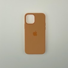 Чохол Silicone Case з MagSafe для iPhone 12/12 Pro Cantaloupe