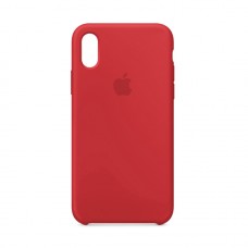 Чохол Silicone case для iPhone X/XS red