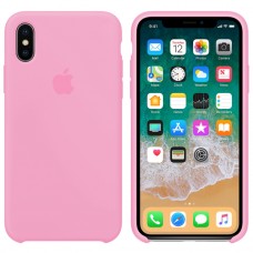 Чохол Silicone case для iPhone XS Max light pink