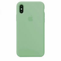 Чохол Silicone Case Full для iPhone X/XS fresh green