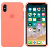 Чохол Silicone case для iPhone XR peach