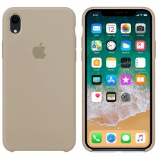 Чохол Silicone case для iPhone XR stone