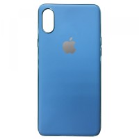 Чохол Накладка MATTE Case (TPU) iPhone XS Max blue