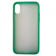 Чохол Накладка Gingle Matte Case iPhone X/XS spearmint/orange