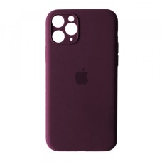 Чохол Silicone Case Full Camera для iPhone 11 Pro Max plum