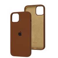 Чохол для iPhone 15 Pro Max silicone case brown