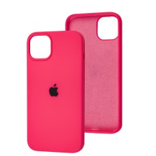 Чохол для iPhone 15 silicone case pink hot