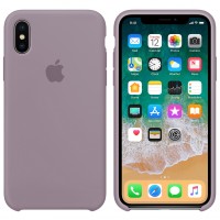 Чохол Silicone case для iPhone XS Max lavander