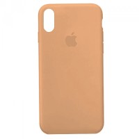 Чохол Silicone Case Full для iPhone X/XS hami melon
