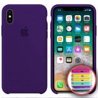 Чохол Silicone Case Full для iPhone XS Max ultra violet