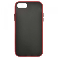 Чохол Накладка Gingle Matte Case iPhone 7/8 red/black