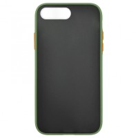 Чохол Накладка Gingle Matte Case iPhone 7 Plus/8 Plus green/orange
