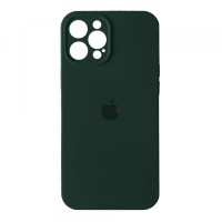 Чохол Silicone Case Full Camera для iPhone 12 Pro Max cyprus green