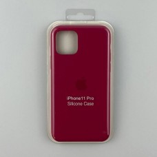 Чохол Silicone Case для iPhone 11 Pro Pomegranate