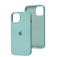 Чохол для iPhone 15 silicone case marine green