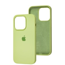 Чохол для iPhone 15 Pro silicone case avocado
