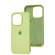 Чохол для iPhone 15 Pro silicone case avocado