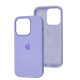Чохол для iPhone 15 Plus silicone case elegant purple