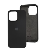 Чохол для iPhone 15 Plus silicone case black