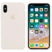 Чохол Silicone case для iPhone XS Max white