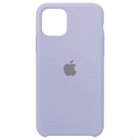 Чохол Silicone case для iPhone 11 Pro Max lilac cream