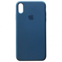 Чохол Silicone case для iPhone XS Max alaskan blue