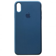 Чохол Silicone case для iPhone XS Max alaskan blue