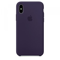 Чохол Silicone case для iPhone XS Max New purple