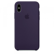 Чохол Silicone case для iPhone XS Max New purple