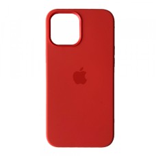 Чохол Silicone Case з MagSafe для iPhone 12 Pro Max Electric Orange