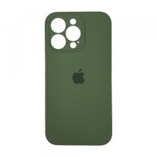 Чохол Silicone Case Full Camera для iPhone 13 Pro pine green