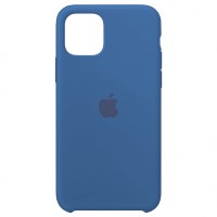 Чохол Silicone case для iPhone 11 Pro Max blue new