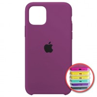 Чохол Silicone Case Full для iPhone 11 Pro Max purple