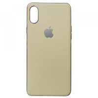 Чохол Накладка MATTE Case (TPU) iPhone XS Max gold