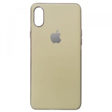 Чохол Накладка MATTE Case (TPU) iPhone XS Max gold