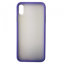 Чохол Накладка Gingle Matte Case iPhone XS Max lilac/green