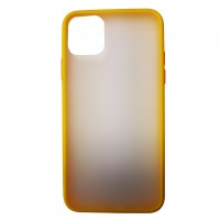 Чохол Накладка Gingle Matte Case iPhone 11 Pro Max yellow/red