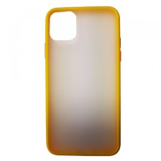 Чохол Накладка Gingle Matte Case iPhone 11 Pro Max yellow/red