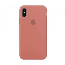 Чохол Silicone Case Full для iPhone X/XS grapefruit
