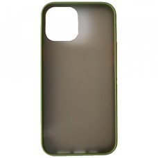 Чохол Накладка Gingle Matte Case iPhone 12 Pro Max green/orange