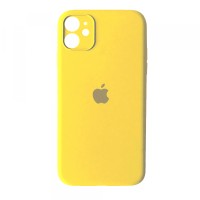 Чохол Silicone Case Full Camera для iPhone 12 yellow