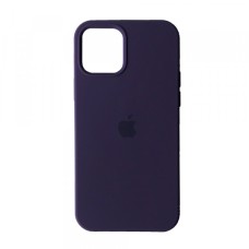 Чохол Silicone case для iPhone 12 /12 Pro New purple