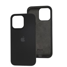 Чохол для iPhone 15 Pro Max silicone case black